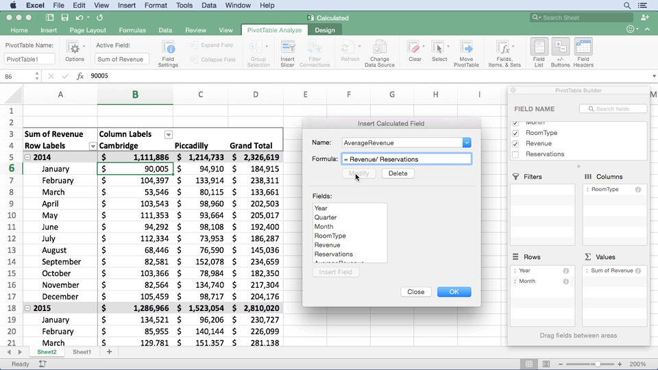 Calculate Length For An Entire Column In Excel Mac
