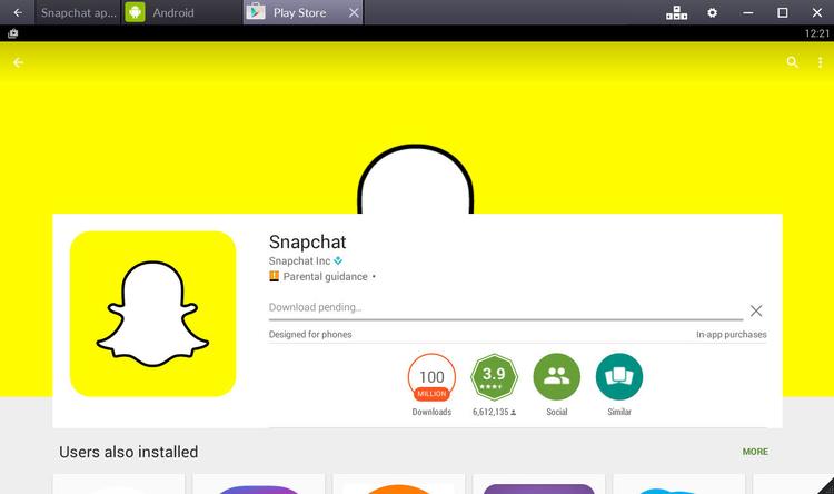 Snapchat for macbook download
